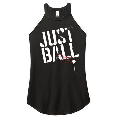 Wbb Sport Just Ball Women’s Perfect Tri Rocker Tank