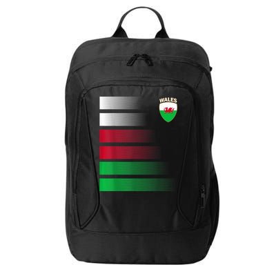 Welsh Soccer Jersey Wales Football Wales Flag City Backpack