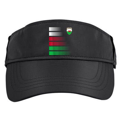Welsh Soccer Jersey Wales Football Wales Flag Adult Drive Performance Visor