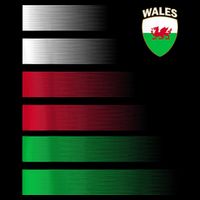 Welsh Soccer Jersey Wales Football Wales Flag Flat Bill Trucker Hat