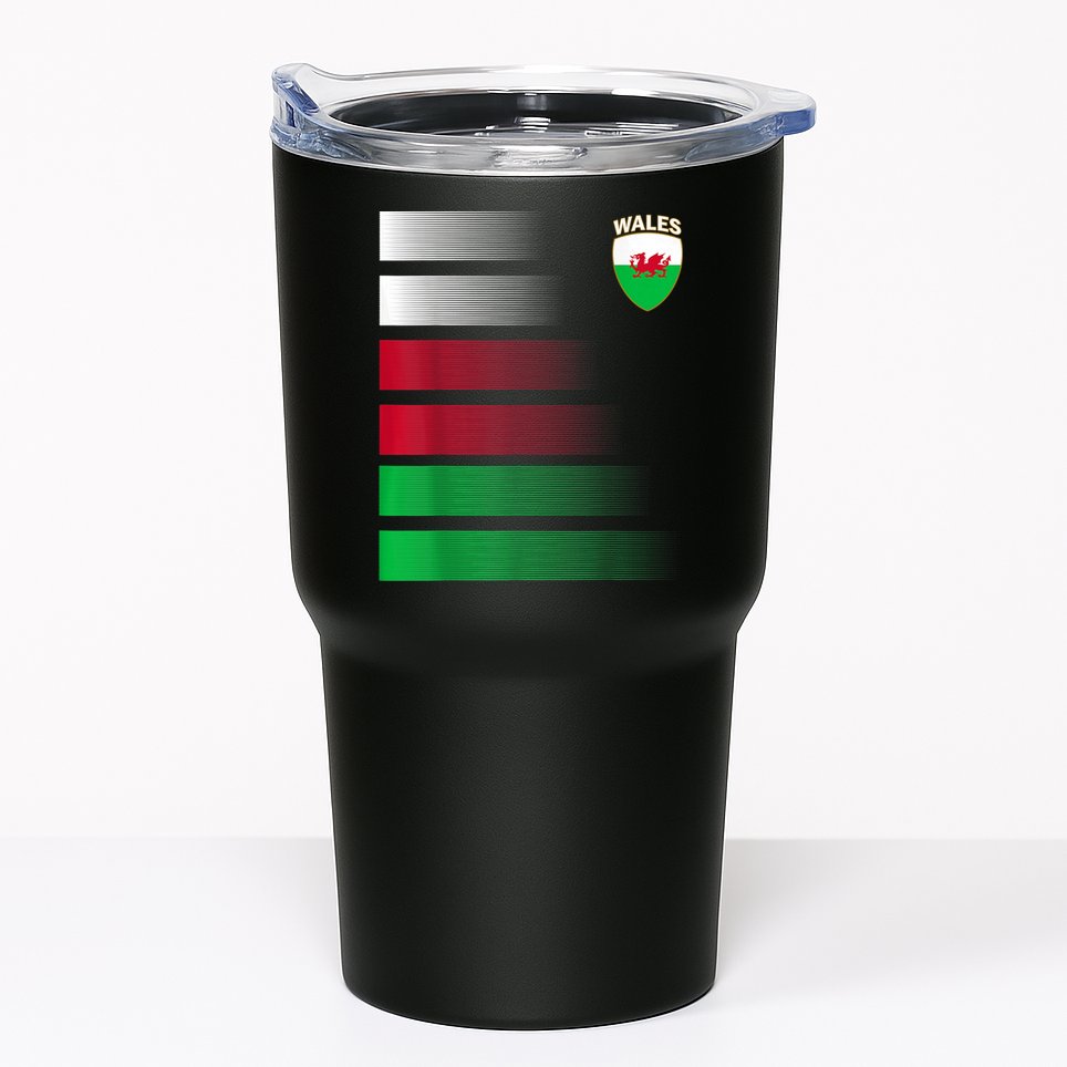 Welsh Soccer Jersey Wales Football Wales Flag Tumbler