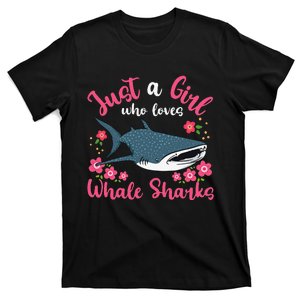 Whale Shark Just A Girl Who Loves Whale Sharks T-Shirt