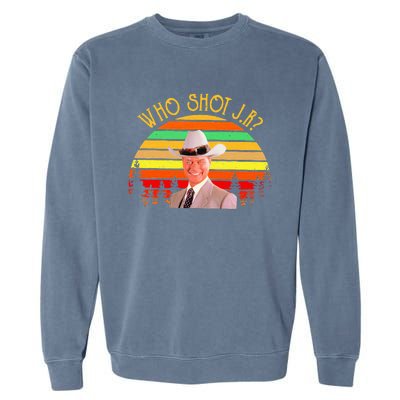 Who Shot J R Vintage Garment-Dyed Sweatshirt