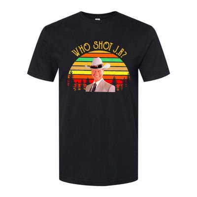 Who Shot J R Vintage Softstyle CVC T-Shirt