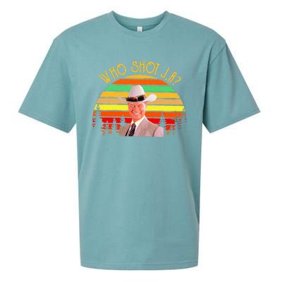 Who Shot J R Vintage Sueded Cloud Jersey T-Shirt