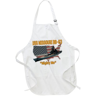 Ww2 Ship Korean War Uss Missouri Battleship Bb63 Veterans Apron