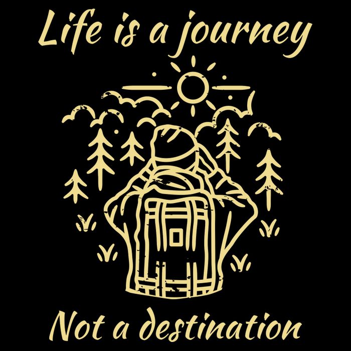 Wayward Son Life Is A Journey Hiking Camping City Backpack