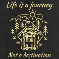 Wayward Son Life Is A Journey Hiking Camping 11oz C Handle Ceramic Mug