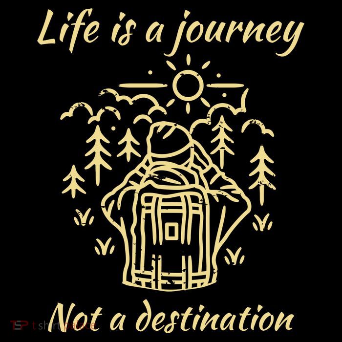 Wayward Son Life Is A Journey Hiking Camping Flatbill Hat