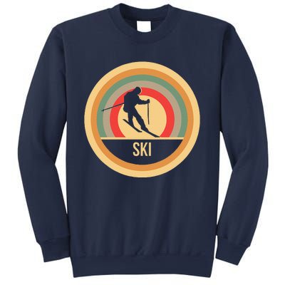 Water Ski Lover Gift Waterski Love Retro Skiing Sweatshirt