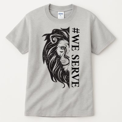 We Serve Lions Vintage Lions Club International Tall T-Shirt