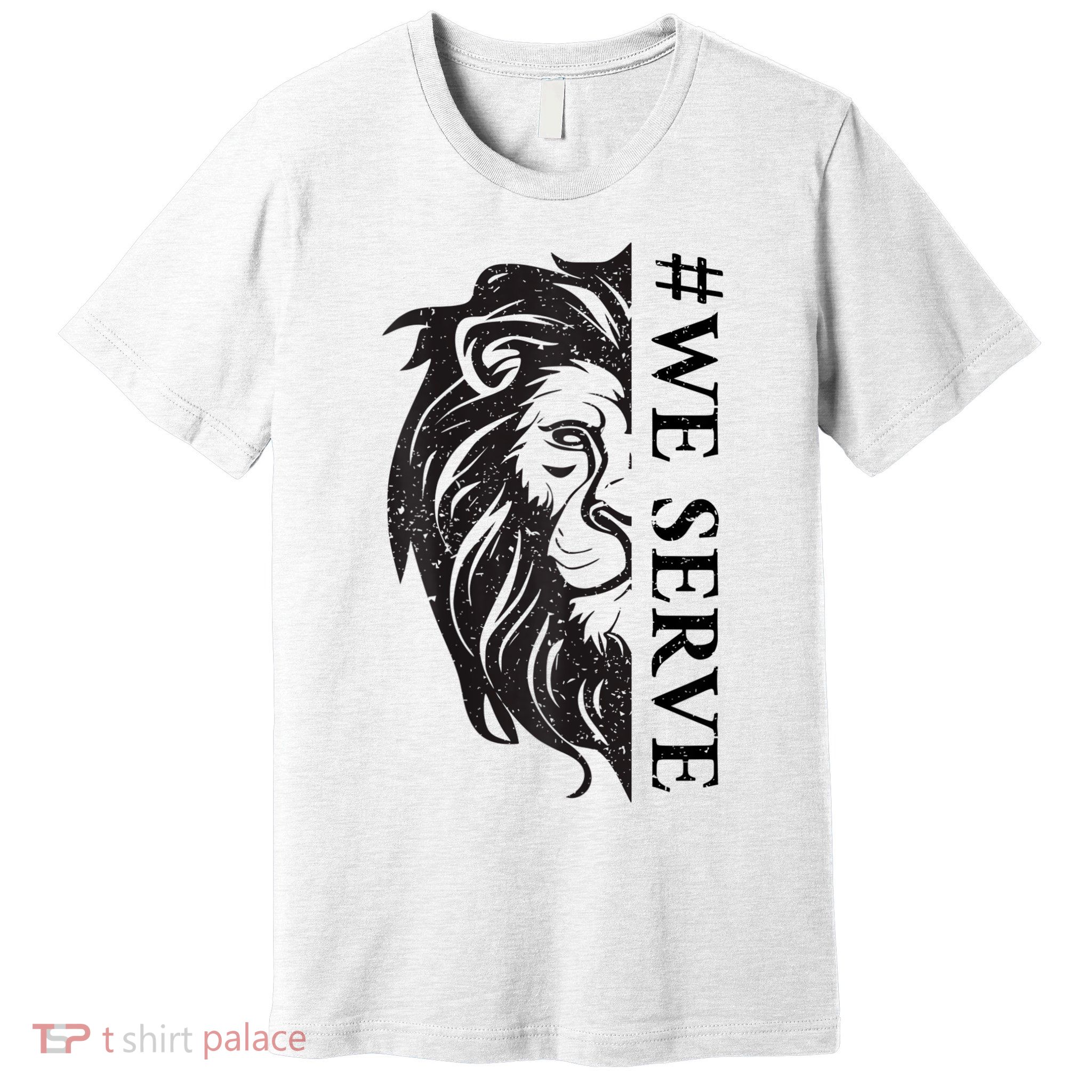 We Serve Lions Vintage Lions Club International Premium T-Shirt