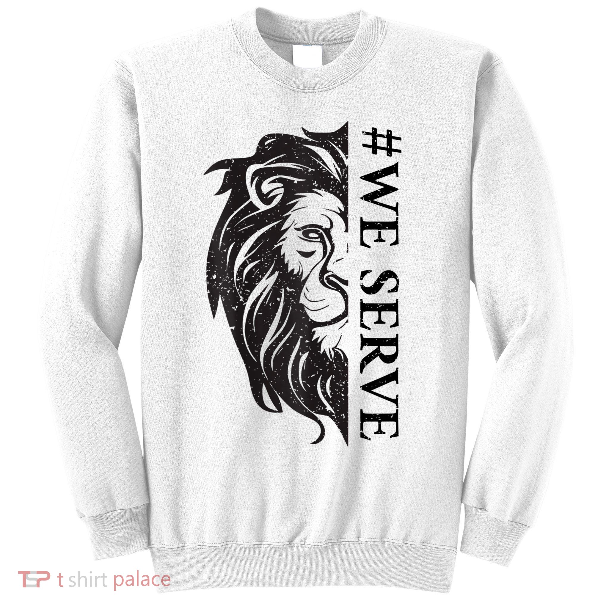 We Serve Lions Vintage Lions Club International Sweatshirt