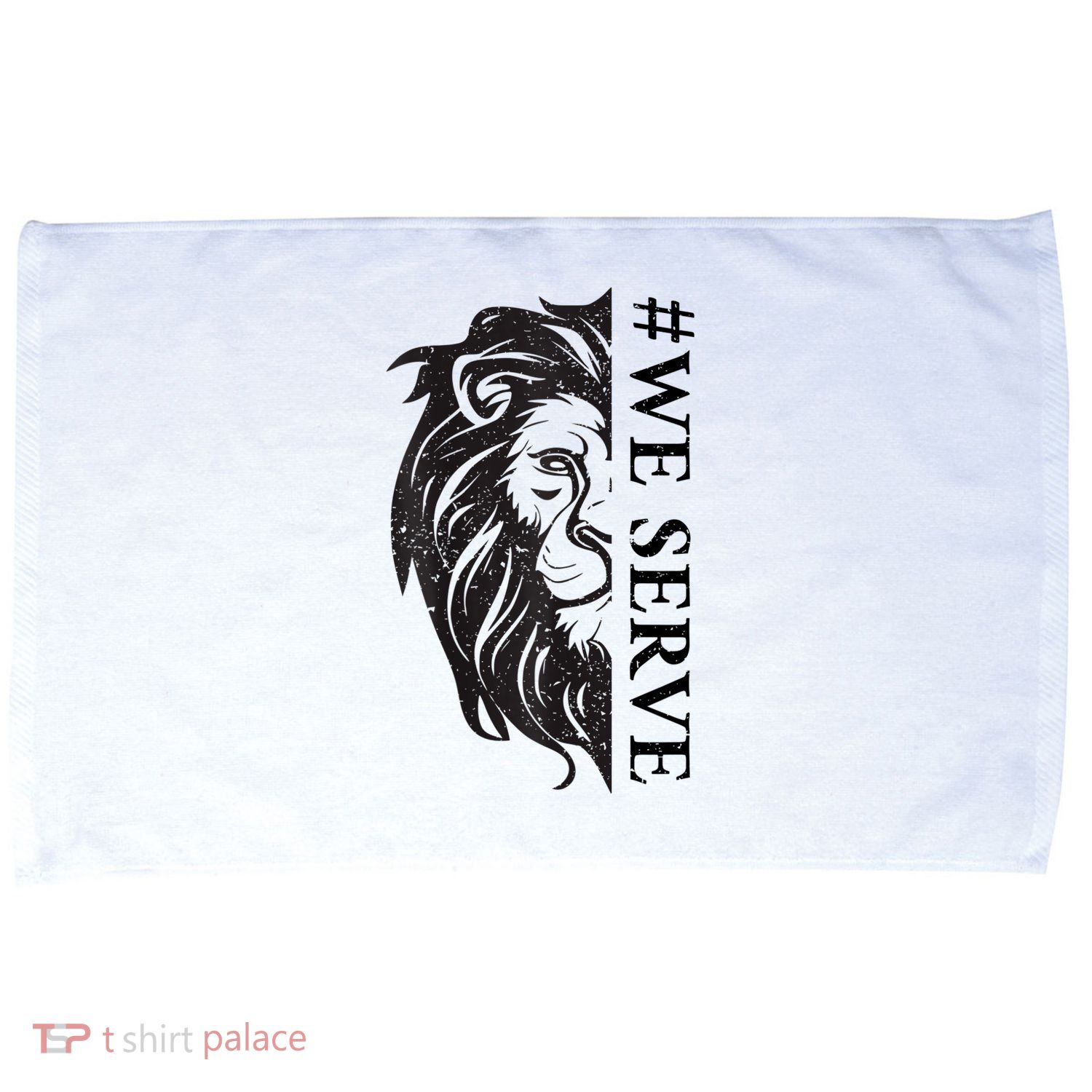 We Serve Lions Vintage Lions Club International Microfiber Hand Towel