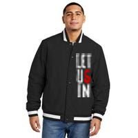 Wyatt Sicks Let Us In Insulated Varsity Jacket