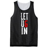 Wyatt Sicks Let Us In Mesh Reversible Basketball Jersey Tank