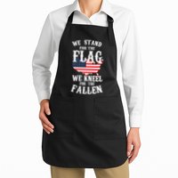 We Stand For The Flag Kneel For The Fallen Apron