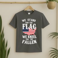 We Stand For The Flag Kneel For The Fallen T-Shirt