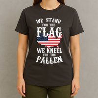 We Stand For The Flag Kneel For The Fallen T-Shirt