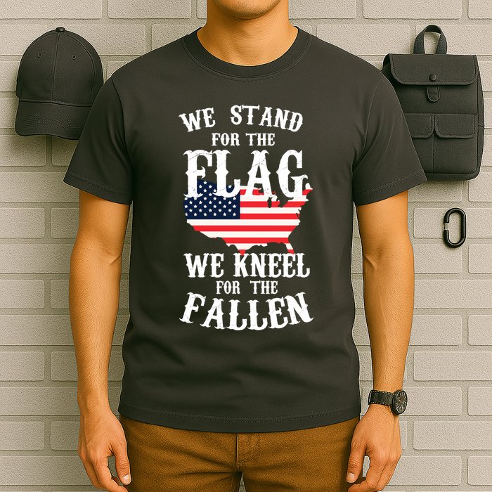 We Stand For The Flag Kneel For The Fallen T-Shirt