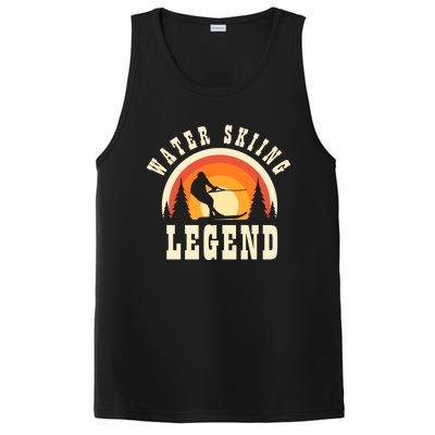 Water Skiing Legend Water Skiier Funny Water Skiing Meaningful Gift PosiCharge Competitor Tank