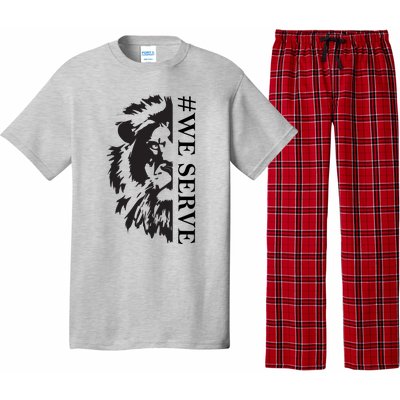 We Serve Lions Vintage Lions Club International Pajama Set