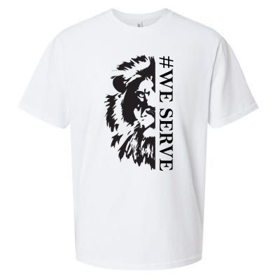 We Serve Lions Vintage Lions Club International Sueded Cloud Jersey T-Shirt