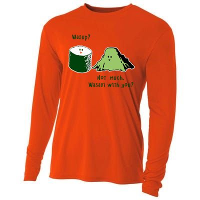 Wasabi Sushi Lovers Meaningful Gift Cooling Performance Long Sleeve Crew