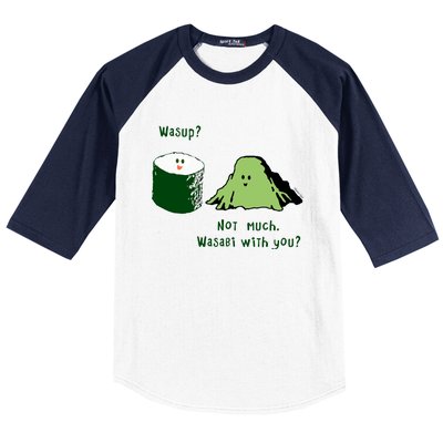 Wasabi Sushi Lovers Meaningful Gift Baseball Sleeve Shirt