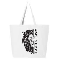 We Serve Lions Vintage Lions Club International 25L Jumbo Tote