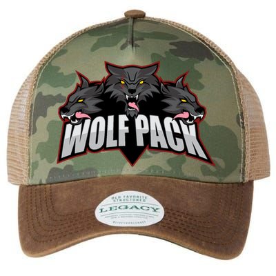 Wolfpack Sports Logo Legacy Tie Dye Trucker Hat