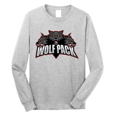 Wolfpack Sports Logo Long Sleeve Shirt