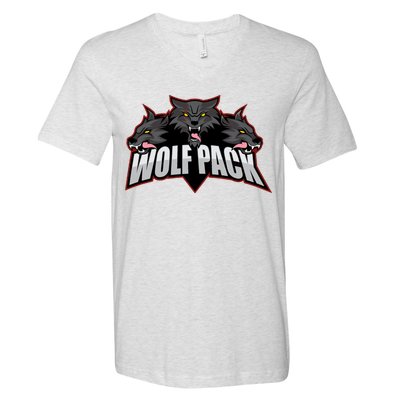 Wolfpack Sports Logo V-Neck T-Shirt