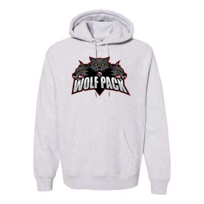 Wolfpack Sports Logo Premium Hoodie