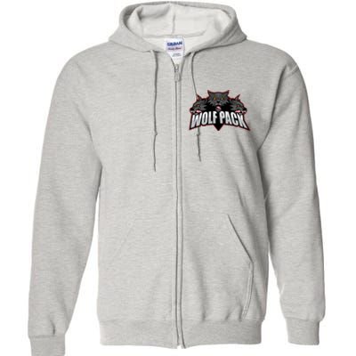 Wolfpack Sports Logo Full Zip Hoodie