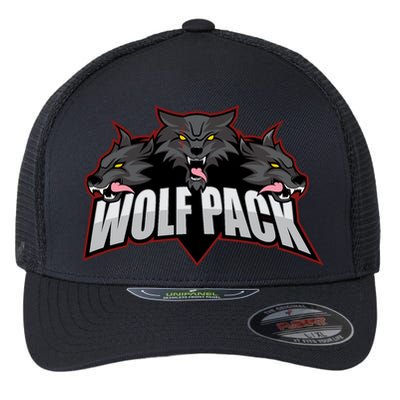 Wolfpack Sports Logo Flexfit Unipanel Trucker Cap