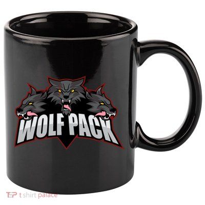 Wolfpack Sports Logo 11oz C Handle Ceramic Mug