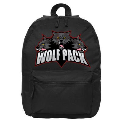 Wolfpack Sports Logo 16 in Basic Backpack