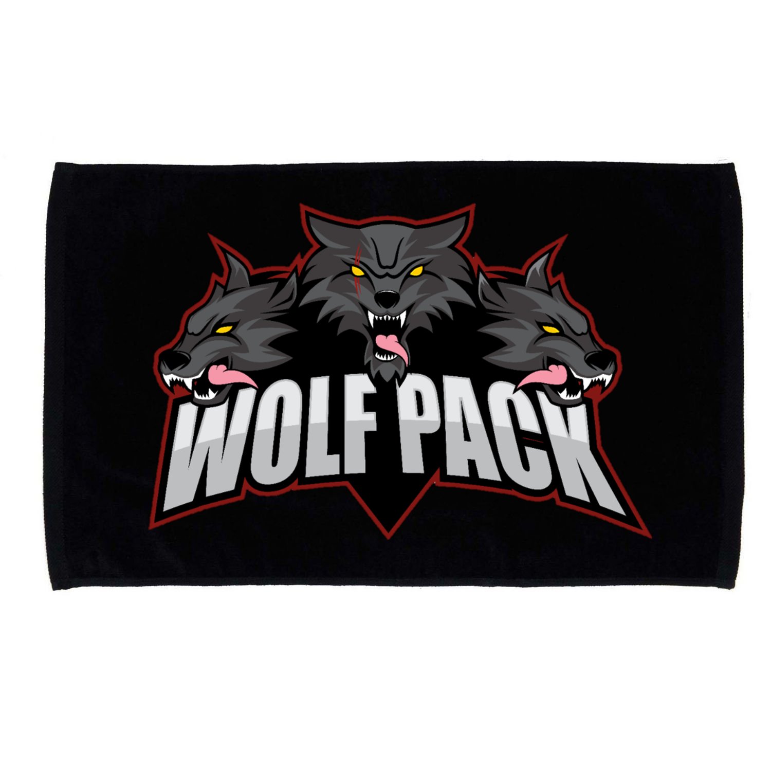 Wolfpack Sports Logo Microfiber Hand Towel