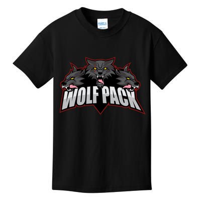 Wolfpack Sports Logo Kids T-Shirt