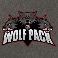 Wolfpack Sports Logo Cotton Canvas Backpack