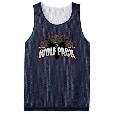 Wolfpack Sports Logo Mesh Reversible Basketball Jersey Tank