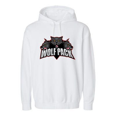 Wolfpack Sports Logo Garment-Dyed Fleece Hoodie