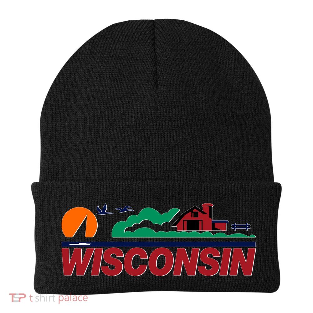 Wisconsin State License Plate Beanie