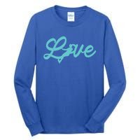 Water Ski Lover Watercraft Love Skier Sport Waterskiing Cute Gift Tall Long Sleeve T-Shirt