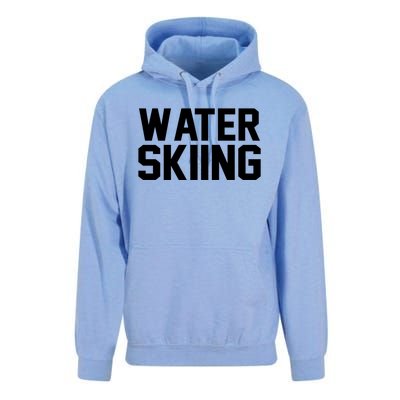 Water Skier Lover Funny Gift Water Skiing Gift Unisex Surf Hoodie