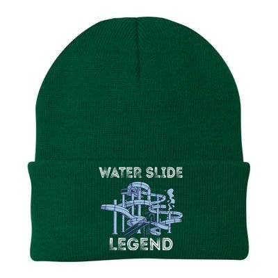 Water Slide Legend Aqua Park Swimming Water Slide Lover Knit Cap Winter Beanie