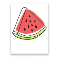 Watermelon Summer Melon Watermelon Without Sunglasses Poster