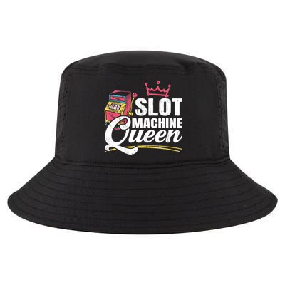 Wo Slot Machine Queen Casino Gambling Roulette Games Gambler Cool Comfort Performance Bucket Hat