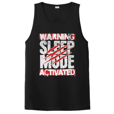 Warning Sleep Mode Activated Nap Like A Pro Stylish PosiCharge Competitor Tank